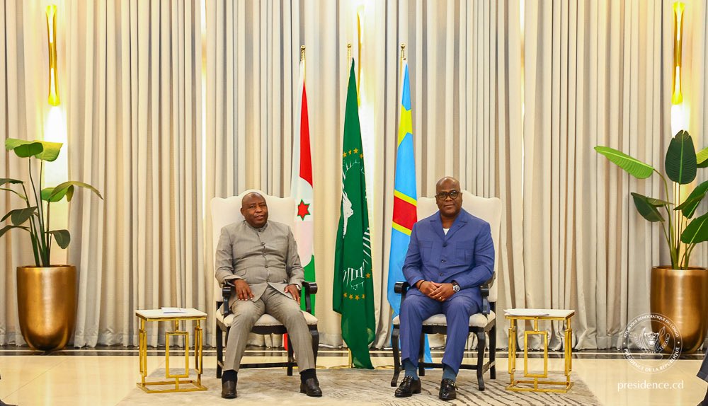 Ndayishimiye à Kinshasa
