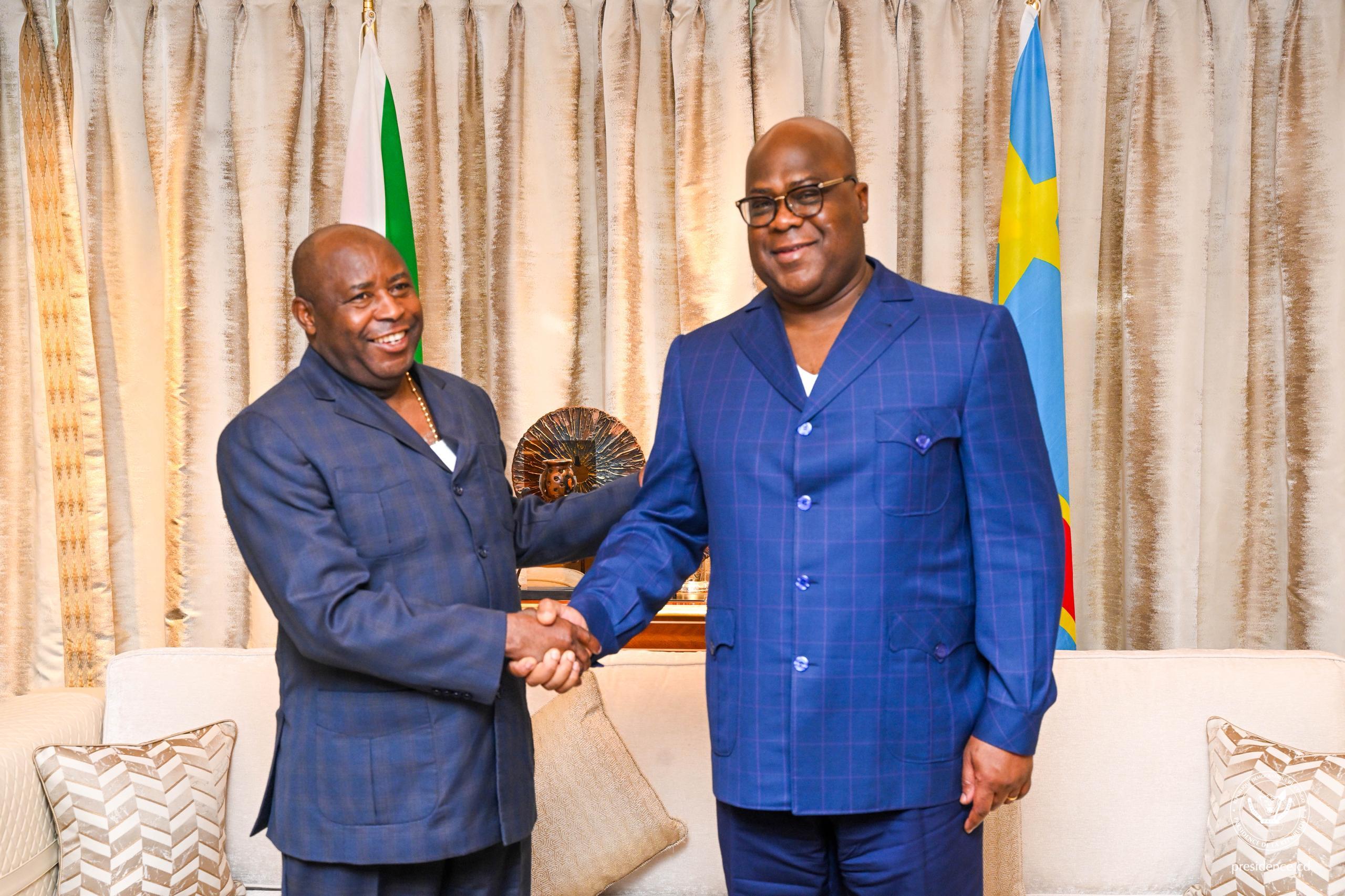 Félix Tshisekedi et Évariste Ndayishimiye discutent de la souveraineté de la RDC et de la paix dans les Grands Lacs., African Central News