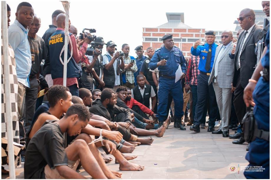 Opération Ndobo à Gombe contre le banditisme urbain