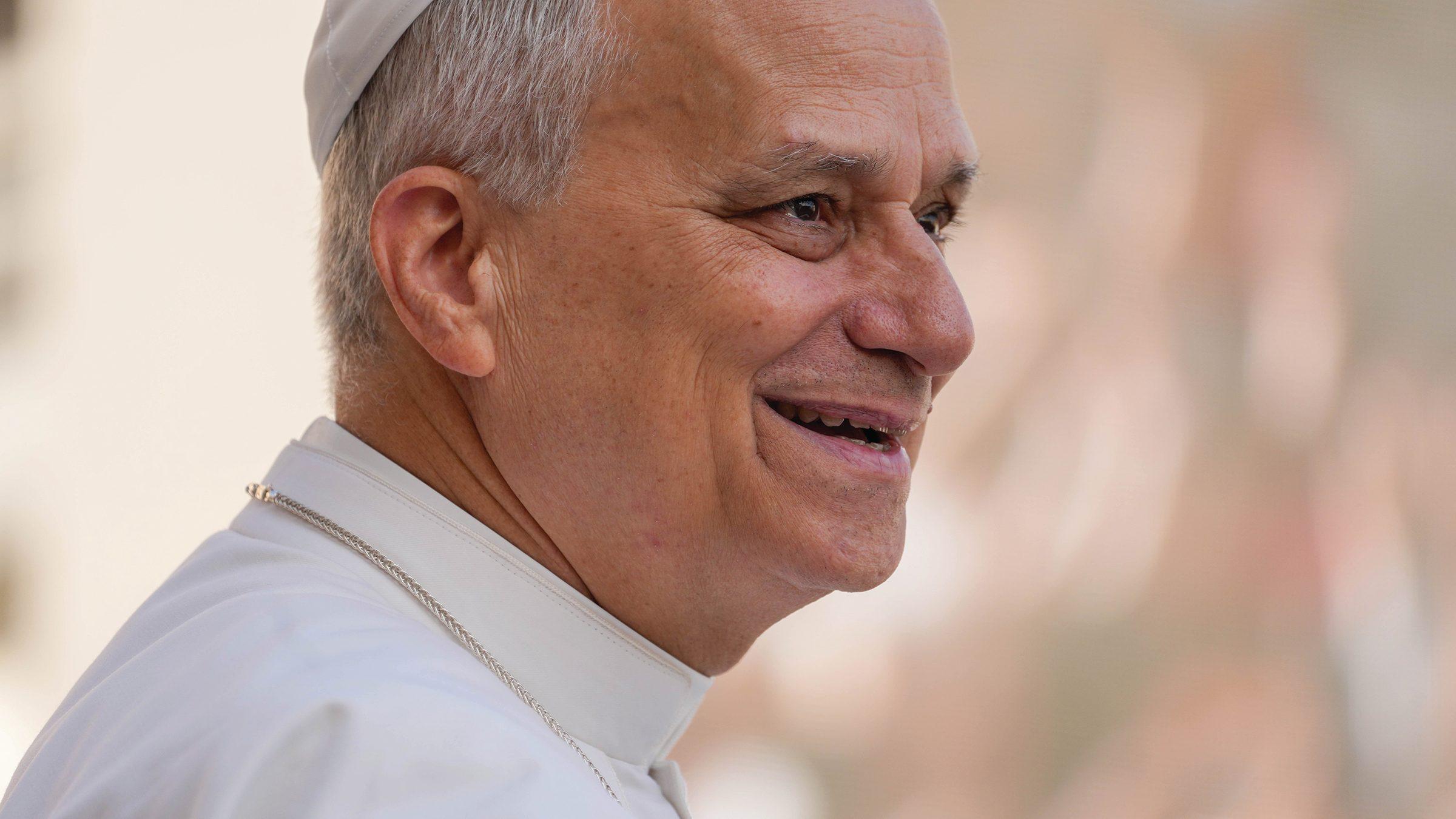 Le pape Léon XIV au Vatican lors d’une audience publique.