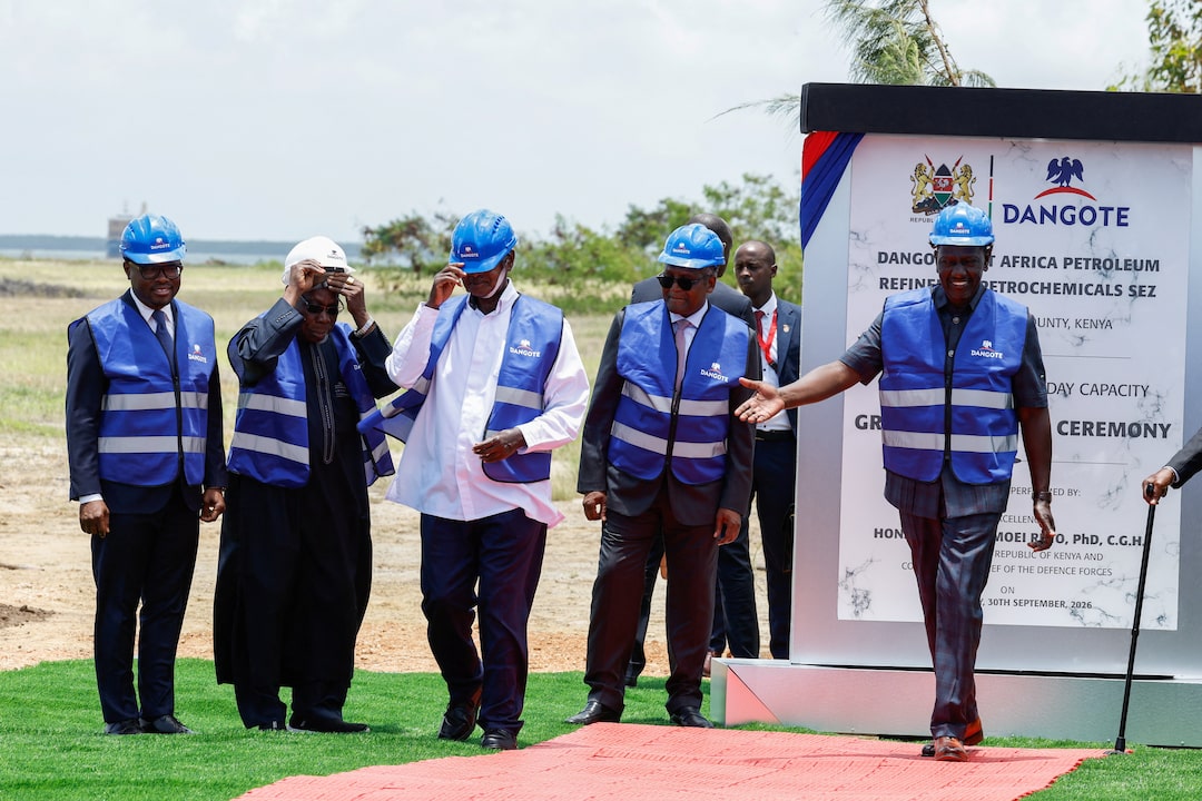 Lancement de la raffinerie de Lamu au Kenya avec Aliko Dangote et William Ruto